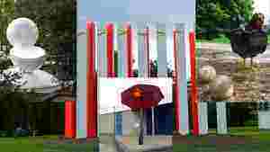 Collage vier kunstwerken DWB
