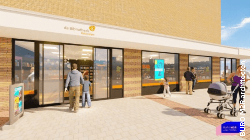 De vernieuwde bieb aan het Marinus Bolkplein gaat maandag 26 februari open. Er zijn straks volop mogelijkheden. Bij het nieuwe pand aan het Marinus Bolkplein kunt u vanaf eind deze maand meer dan alleen boeken lenen. U kunt lezen en studeren in de bibliotheek, een van de computers gebruiken of meedoen aan een activiteit. Tot de opening van de nieuwe bieb maandag 26 februari is er dus even geen bibliotheek in de wijk. Geleende materialen die u in deze periode moet inleveren, worden automatisch verlengd. Wilt u toch een boek lenen of reserveringen ophalen? De dichtstbijzijnde bibliotheek is in Ommoord aan de Briandplaats 21, dichtbij metrostation Romeynshof. Feestelijke opening De opening van de nieuwe bibliotheek aan het Marinus Bolkplein wordt in maart gevierd. Wijkbewoners zijn van harte welkom om bij de opening te zijn. Hou de website in de gaten voor actuele informatie.