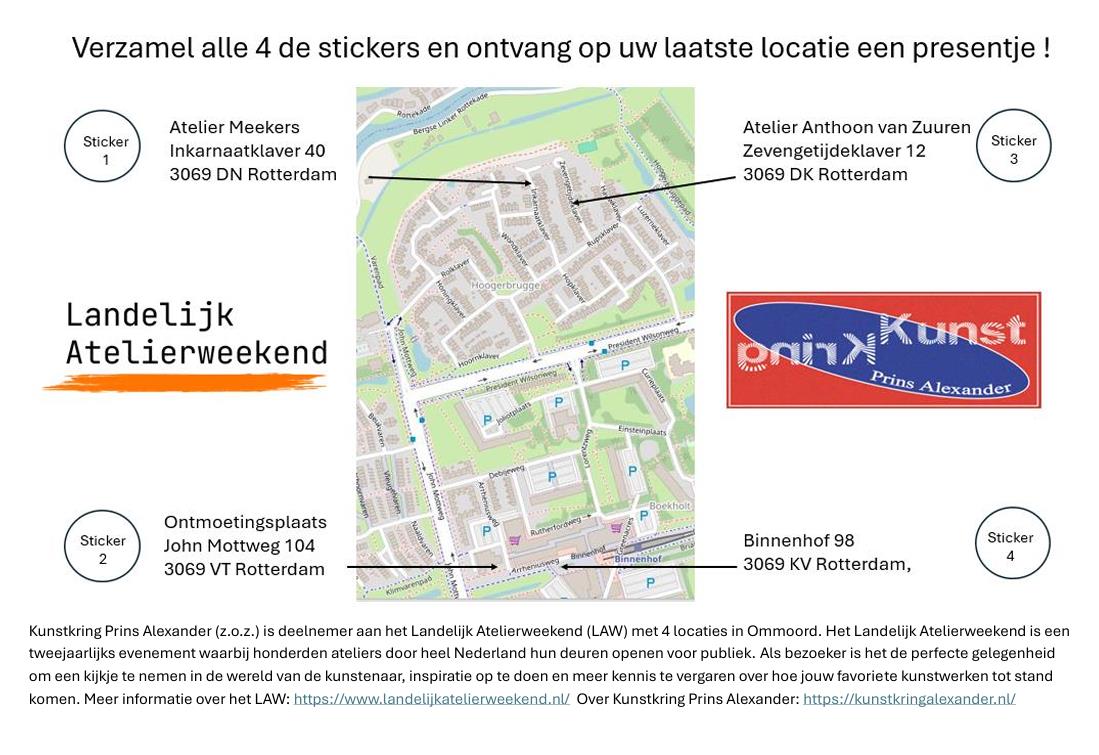 Landelijk Atelierweekend, ook in Ommoord