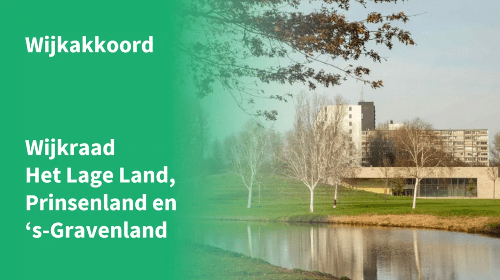 Op 1 april 2023 heeft de wijkraad het wijkakkoord voor Het Lage Land, Prinsenland en ‘s Gravenland ingediend bij de gemeente Rotterdam. Het wijkakkoord van Het Lage Land, Prinsenland en ‘s Gravenland is opgesteld mét bewoners, samenwerkingspartners en gemeente Rotterdam.