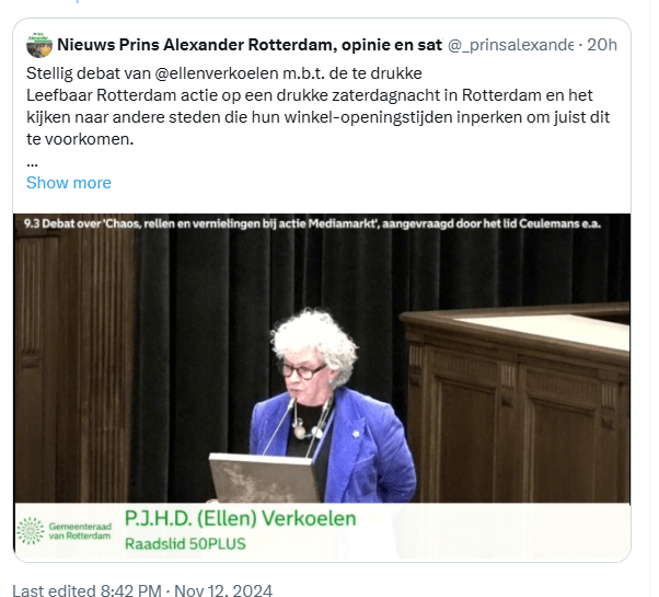 Ellen Verkoelen van JOU.
