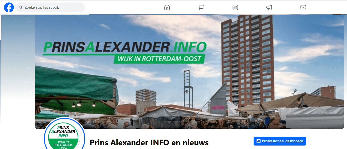 Bezoekt u ons al op de Prins Alexander nieuws INFO Facebookpagina?