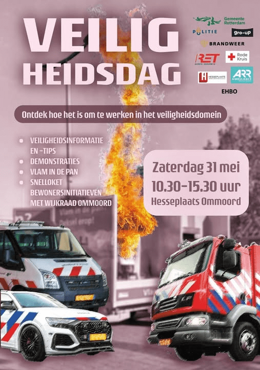 31 mei een Veiligheidsdag Ommoord
