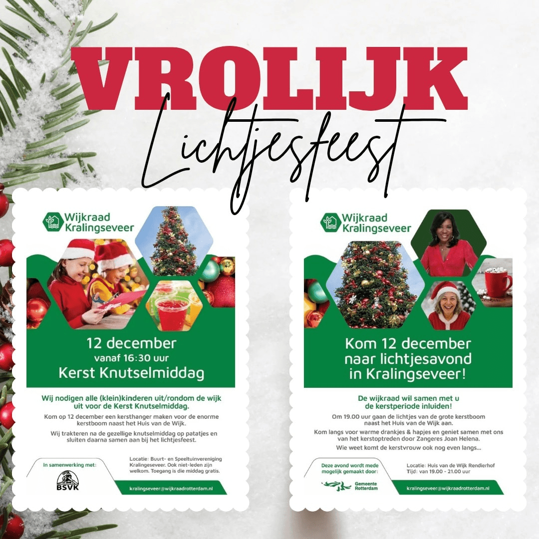 Lichtjesfeest in Kralingseveer
