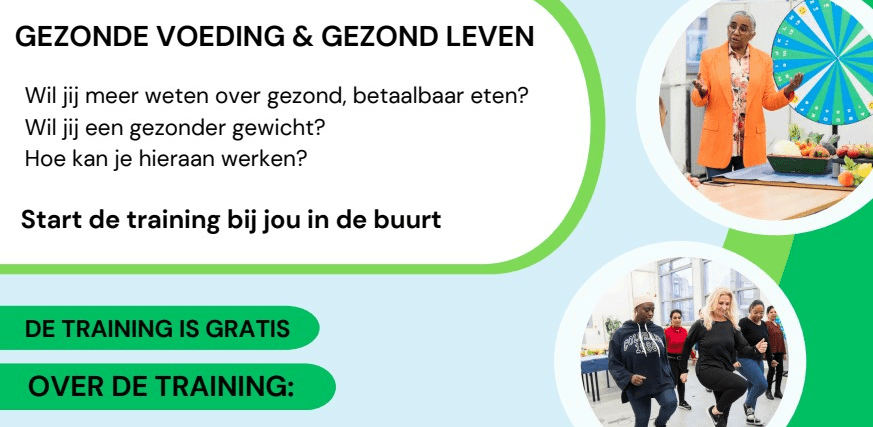 Gratis training Gezonde Voeding & Gezond Leven in Lage Land