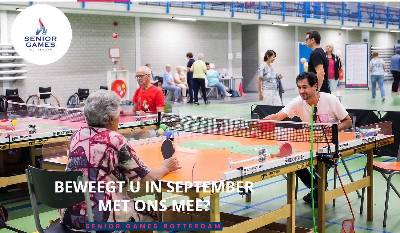 Ommoord, Prins Alexander, Senior Games Rotterdam, RKC WION, Max Planckplaats, senioren, bewegen, gezondheid, Sportbedrijf Rotterdam, Laurens