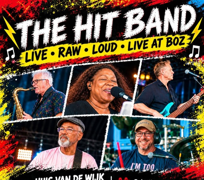 Liefhebbers van livemuziek kunnen zich opmaken voor een swingende zondagmiddag in Zevenkamp. Op zondag 18 oktober treedt The Hit Band op in het Huis van de Wijk Zevenkamp. Met hun energieke show 'Live · Raw · Loud' belooft de band een sfeervolle en muzikale middag te verzorgen.