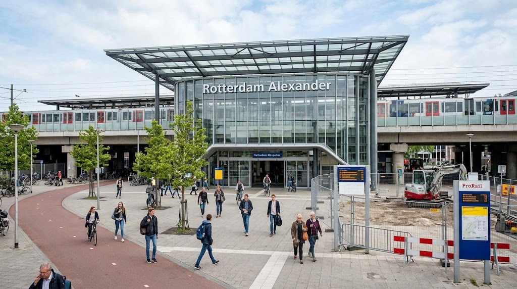 Station Rotterdam Alexander maakt zich op voor grote metamorfose
